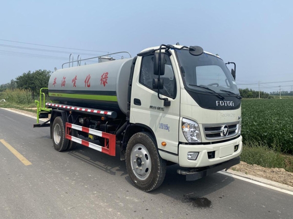 YTH5122GPS6BJ喷洒车福田奥铃3800