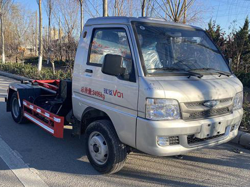 福田汽油YTH5030ZXX6BJ车厢可卸式垃圾车